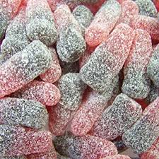 Fizzy Cherry Cola Bottles