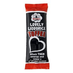 Walker's Lovely Liquorice Toffee Bar 50g